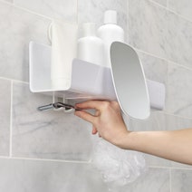 Joseph Joseph EasyStore Large Shower Caddy with Removable Mirror 70548 hero image
