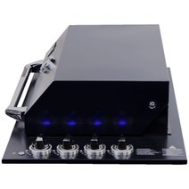 Smart Four Burner Drop-In LPG BBQ Black 4000DGSLBLK hero image