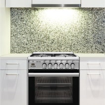 Glem 60cm Gas Oven & Cooktop Freestanding Oven with Electric Grill Stainless Steel GB664GG hero image