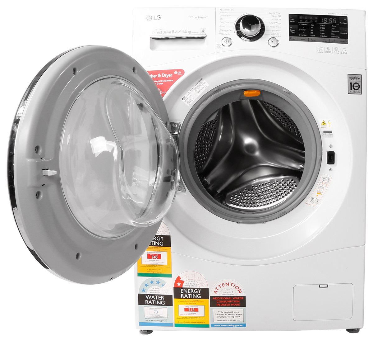 Lg 8.5 kg washer dryer combo 2025