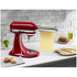 KitchenAid Artisan Stand Mixer and Pasta Roll Empire Red 93410+90310 image NaN