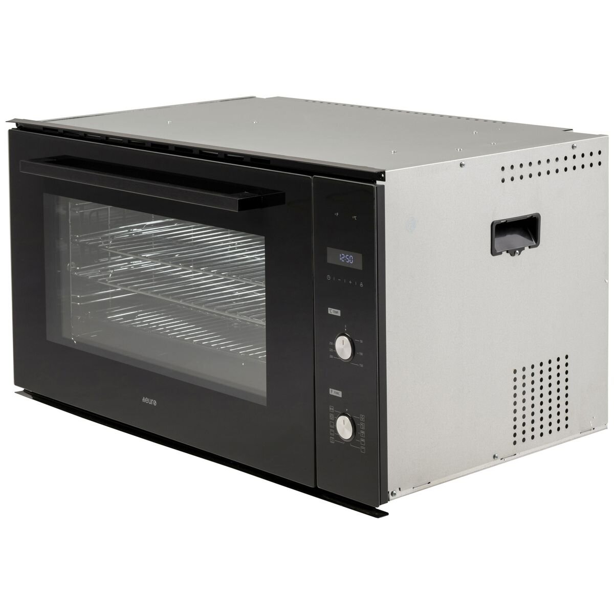 Euro 90cm Electric Multi Function Oven Black OE90O9B1