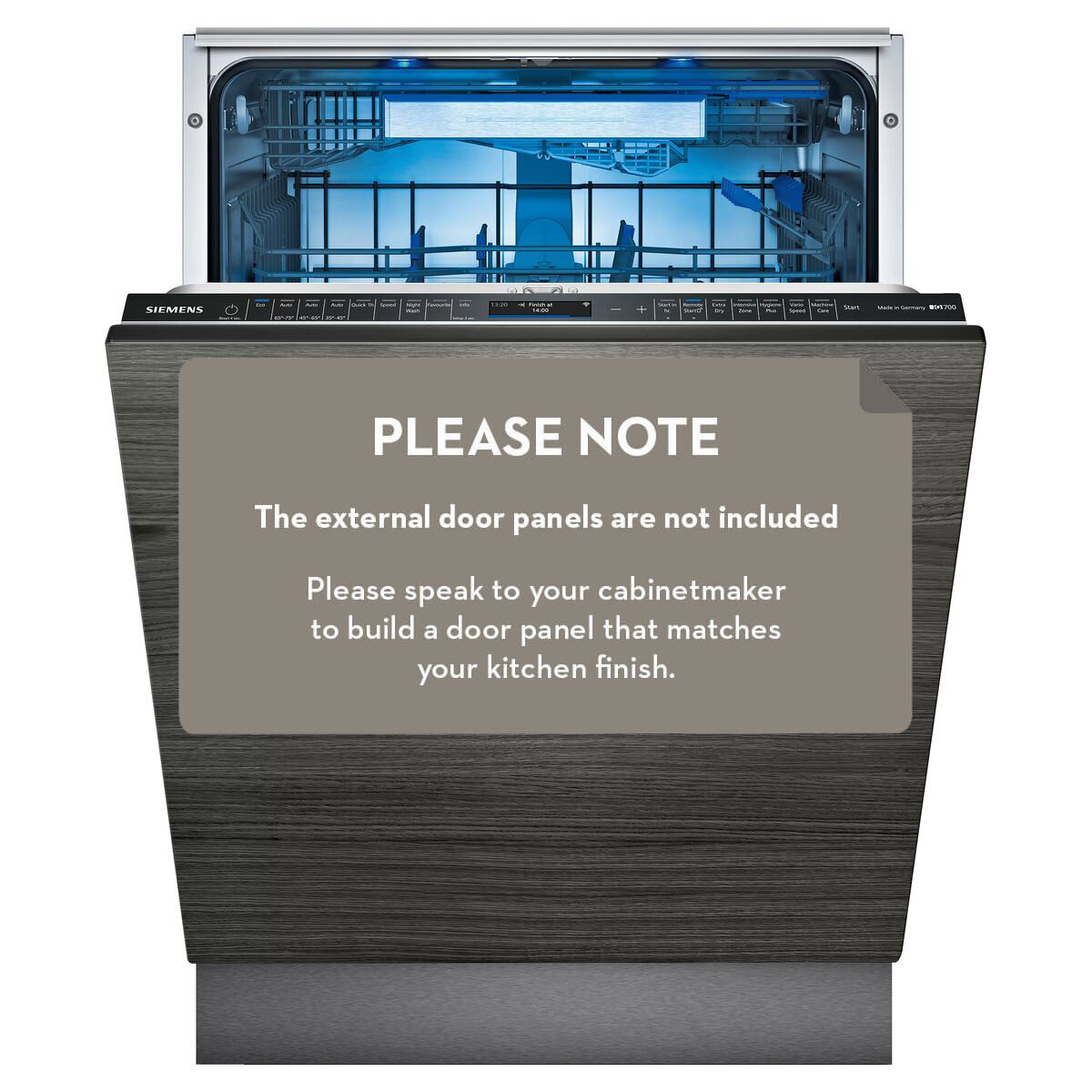 Siemens IQ700 FullyIntegrated Dishwasher 60cm SN87Y801BE, 44 OFF