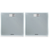 Soehnle Style Sense Compact 300 Digital Bathroom Scales Silver Pack S63852-2PK image NaN