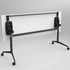 OLG Uni Flip Table 1800x600 White Worktop with Black Frame OG_UNIFLIP186B_W image NaN