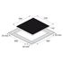 Glem Gas 60cm 3 Zones Induction Cooktop with 10A Plug GLINDPS image NaN
