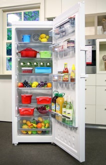Haier 318L Upright All Fridge HRF328W2 hero image