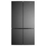 Westinghouse 547L Quad Door Refrigerator Matte Black WQE5400BD hero image