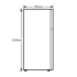LG GT-223MWL 223L Top Mount Fridge image NaN
