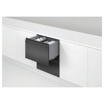 Fisher & Paykel Series 7 Contemporary Double DishDrawer Dishwasher Black DD60D2NB9 hero image