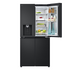 LG 508L French Door InstaView Door-in-Door Fridge with In-door Ice & Water Dispenser Matte Black GF-V500MBLC image NaN