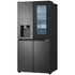 LG 508L French Door InstaView Door-in-Door Fridge with In-door Ice & Water Dispenser Matte Black GF-V500MBLC image NaN