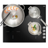 Ilve 60cm Induction Ceramic Cooktop KHVI364BK image NaN