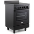DeLonghi 60cm Deluxe Induction Anthracite Freestanding Oven PRO66MALIN image NaN
