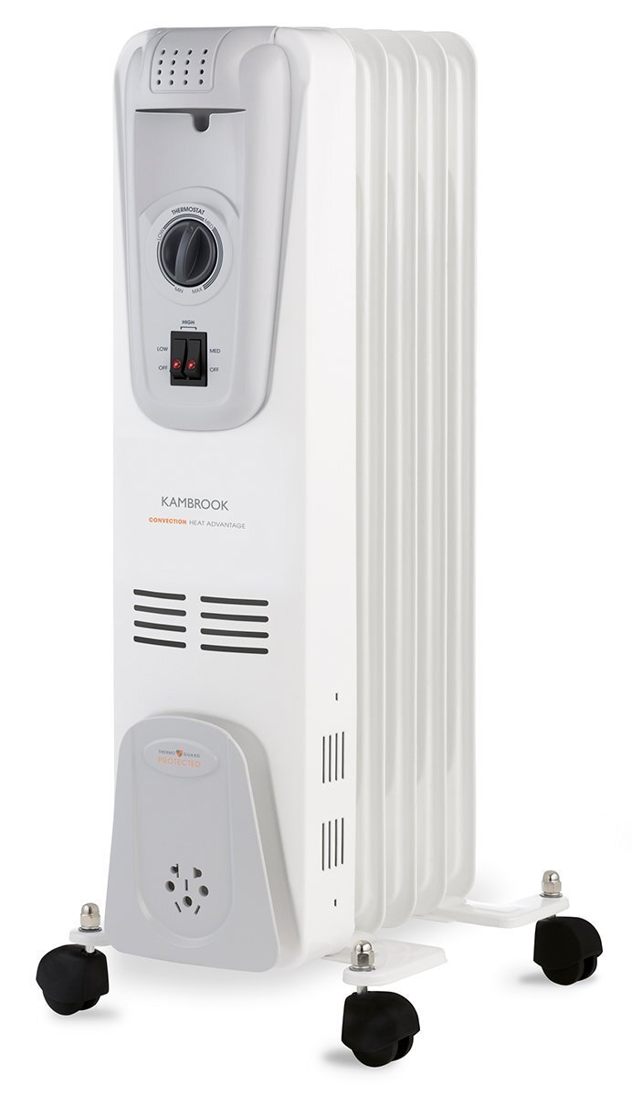 Kambrook Electric Oil Column Heater KOH105WHT | Appliances Online