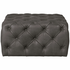 London Leather Victoria Medium Square Footstool HCFTUHSOFSSQMGRA image NaN