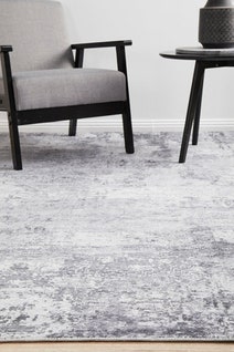 Rug Culture Illusions Large Silver & Grey Rug 280X190CM - ILU156SILVER280X190 hero image