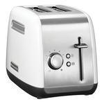 KitchenAid Classic Two Slice Toaster White 5KMT2115AWH hero image