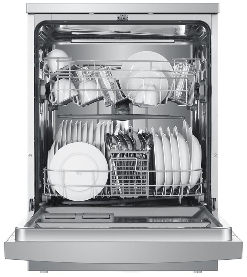 Haier 60cm Freestanding Auto Wash Silver Dishwasher HDW13V1S1 hero image
