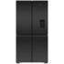Fisher & Paykel Series 7 538L Quad Door Refrigerator with Ice and Water Matte Black Glass RF605QZUVB1 image NaN