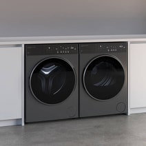 Fisher & Paykel Series 5 10kg Contemporary Front Load Washer & 8kg Heat Pump Dryer Laundry Package Graphite WH1060PG5DH8060PG5 hero image
