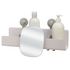 Joseph Joseph EasyStore Large Shower Caddy with Removable Mirror 70548 image NaN