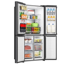 Hisense 483L French Door Refrigerator Dark Stainless Steel HRCD483E hero image
