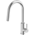 Gareth Ashton Goose Neck Pull Out Kitchen Mixer Tap Brushed Stainless Steel KTA045-BR image NaN