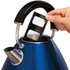 Morphy Richards 102024 Metallic Blue Accents Traditional Pyramid Kettle image NaN