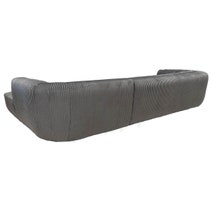 Missoni Inntil 3 Seater Right Hand Chaise Sofa - Coomba 86 Grey 1K4MO001001K4MO00104 hero image