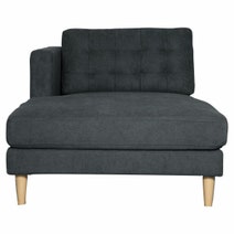 Ostro Esperence Three Seater Left Hand Chaise Sofa Dark Grey U501SALHFCSXDYX hero image