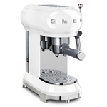 Smeg 50's Retro Style Aesthetic Espresso Coffee Machine ECF01WHAU
