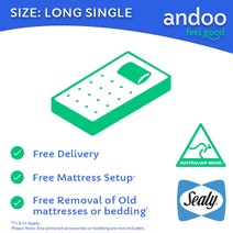 Sealy Posturepedic Laynee Flex Firm Long Single Mattress - 735624 hero image