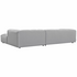 Kalona Ribe Charcoal Three Seater Modular Sofa - 32826-3PL-TX2520 image NaN