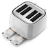 DeLonghi Eclettica Four Slice Toaster White CTY4003W image NaN
