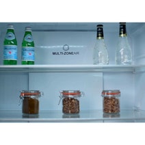 Haier 489L French Door Frost Free Fridge Satina Silver HRF520FS hero image