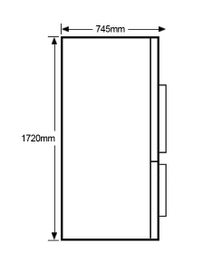 Electrolux EBE5107SDR 510L Bottom Mount Fridge hero image