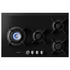 ASKO 80cm Natural Gas 4 Burner Cooktop with Fusion Volcano Burner Black Ceramic Glass HG8843BGD1 image NaN