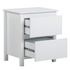 Ostro Furniture Sophia White Bedside Table 20003000 image NaN