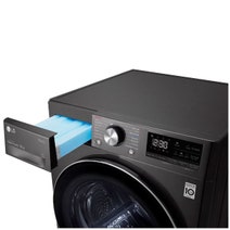 LG 9kg Heat Pump Dryer with Inverter Control Black Steel DVH9-09B hero image