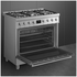 Smeg 90cm Dual Fuel Pyrolytic Freestanding Oven Stainless Steel CSP9GMXA2 image NaN