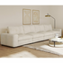 Kalona ROVINJ Four Seater Sofa Pearl WS-201-LRS-VILA-54 image NaN