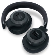 JBL JBLE65BTNCBLK E65 Bluetooth Noise Cancelling Over Ear Headphones Black hero image