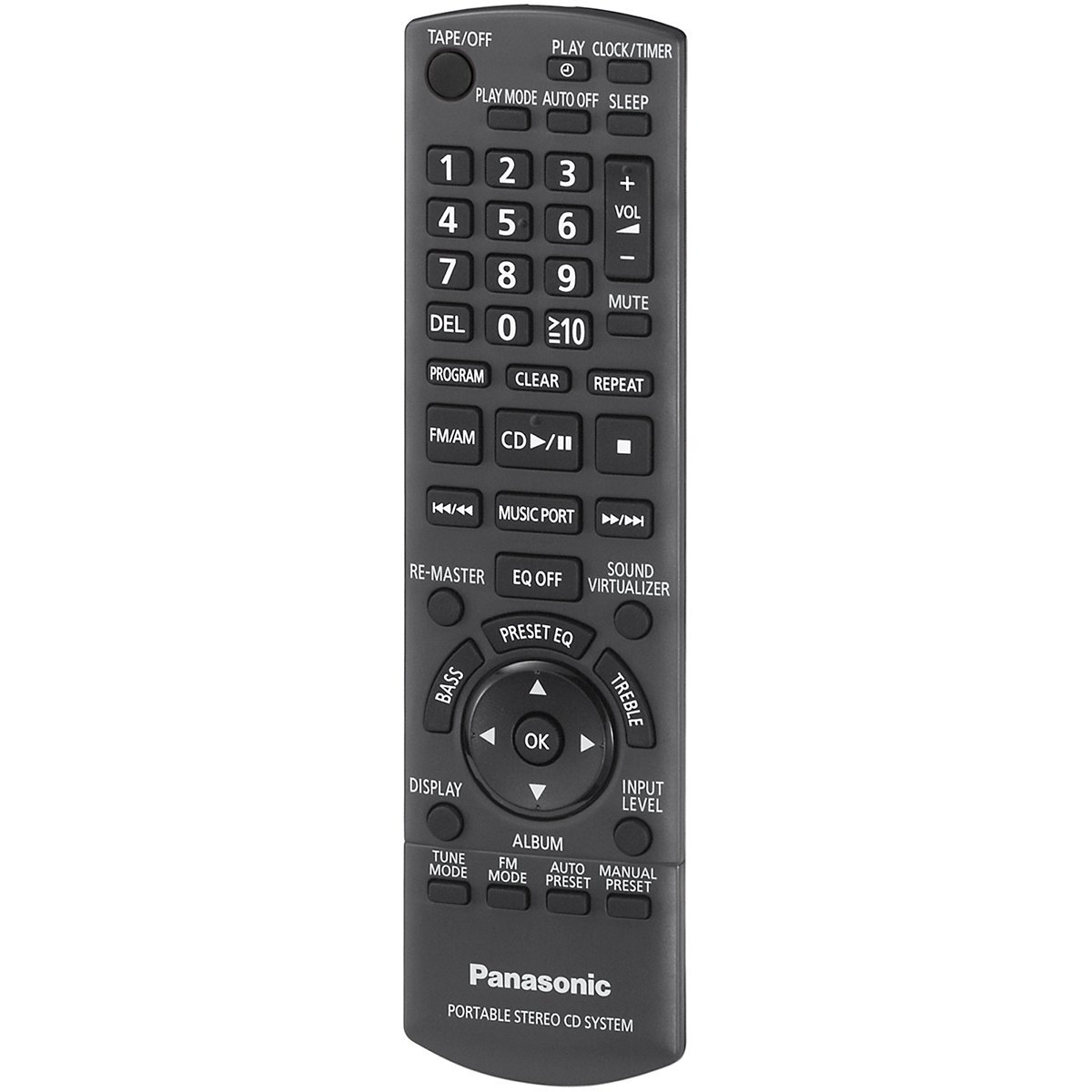 Panasonic RX-D50 Portable CD Radio Cassette Recorder hero image