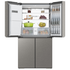 Haier 601L Quad Door Refrigerator with Ice and Water Dispenser Satina HRF680YZS image NaN