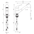 Abey MixMaster Pull Out Kitchen Mixer Tap Chrome MPOSM-LF image NaN