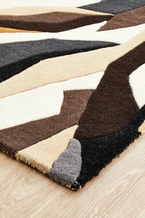 Rug Culture Matrix Medium Earth Rug 300X80CM - MTX-903-FOS-300X80 hero image