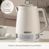 Morphy Richards Illumination White Stainless Steel Jug Kettle 108021 image NaN