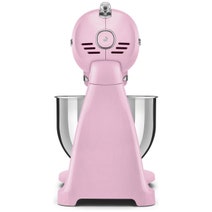 Smeg 50s Retro Style Stand Mixer Pink SMF03PKAU hero image