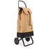 Rolser IMax Yute Bi 2 Wheel Foldable Trolley Natural/Black R-IMX545-2143 image NaN